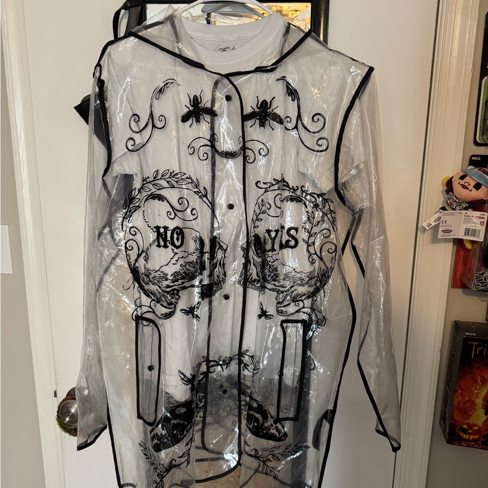 Jawbreaker Clear Vinyl Raincoat